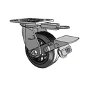 4.05109.645.7 MTG51 BRK1 Colson Swivel Caster