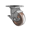 4.05109.814 HT BRK7 Colson Swivel Caster