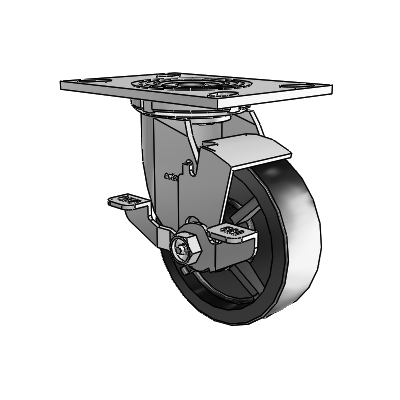 4.05109.815 MTG2 BRK7 Colson Swivel Caster
