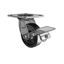 4.05109.815 MTG4 BRK1 SEAL Colson Swivel Caster