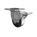 4.05109.815 MTG4 BRK2 Colson Swivel Caster