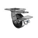 4.05109.815 MTG54 BRK1 Colson Swivel Caster