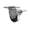 4.05109.819 MTG4 BRK2 Colson Swivel Caster
