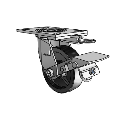 4.05109.819 MTG62 BRK1 Colson Swivel Caster
