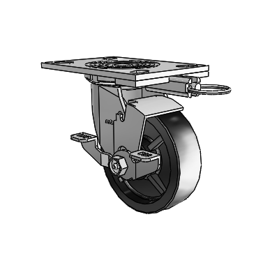 4.05109.819 MTG62 BRK7 Colson Swivel Caster