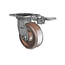 4.05109.832 HT SS MTG81 Colson Stainless Steel Swivel Caster