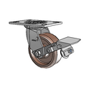 4.05109.834 HT MTG2 BRK1 Colson Swivel Caster