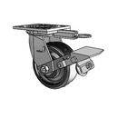 4.05109.839 EN MTG61 BRK1 Colson Swivel Caster