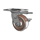 4.05109.839 HT MTG52 BRK3 Colson Swivel Caster