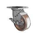 4.05109.839 HT SS BRK7 Colson Stainless Steel Swivel Caster