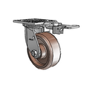4.05109.839 HT SS MTG81 Colson Stainless Steel Swivel Caster