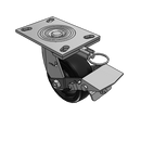 4.05109.8P5 EN MTG62 BRK1 Colson Swivel Caster