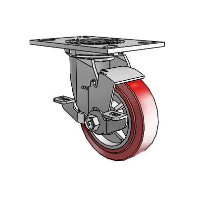 4.05109.911 MTG2 BRK7 Colson Swivel Caster