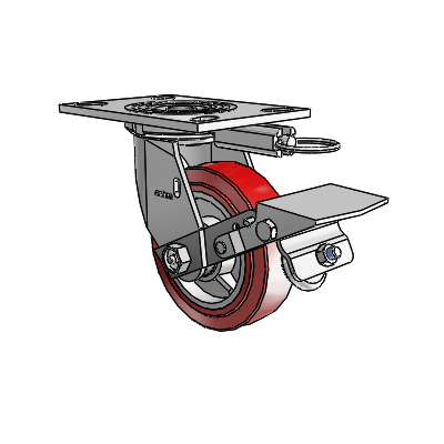 4.05109.919 MTG52 BRK1 Colson Swivel Caster