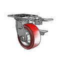 4.05109.921 SS BRK3 MTG81 WB11 Colson Stainless Steel Swivel Caster