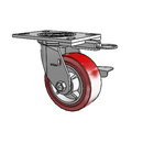 4.05109.929 MTG62 BRK3 Colson Swivel Caster