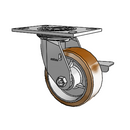 4.05109.931.3 MTG2 BRK3 SEAL WB11 Colson Swivel Caster