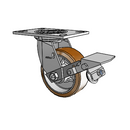 4.05109.935.3 MTG2 BRK1 Colson Swivel Caster