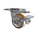 4.05109.935.3 MTG52 BRK1 Colson Swivel Caster