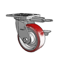 4.05109.939 MTG61 BRK3 Colson Swivel Caster
