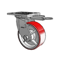 4.05109.945.7 MTG61 Colson Swivel Caster