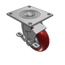 4.05109.9PC MTG4 BRK7 Colson Swivel Caster