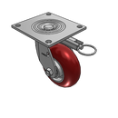 4.05109.9PC MTG54 Colson Swivel Caster