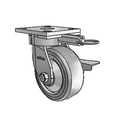 4.05189.4E1 MTG61 BRK3 TG1 Colson Kingpinless Swivel Caster