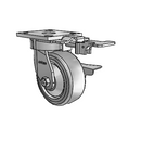 4.05189.4E1 MTG81 BRK3 TG1 Colson Kingpinless Swivel Caster