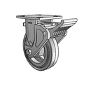 4.06108.445 BRK2 Colson Rigid Caster