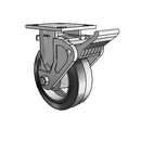 4.06108.451.2 SS BRK2 Colson Stainless Steel Rigid Caster