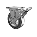 4.06108.459.2 BRK2 LH7.25 Colson Rigid Caster