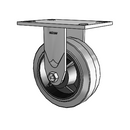 4.06108.459 COND MTG2 LH7.25 Colson Rigid Caster