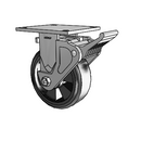4.06108.4B9 MTG4 BRK2 Colson Rigid Caster