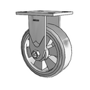 4.06108.4F1 LH7.25 Colson Rigid Caster