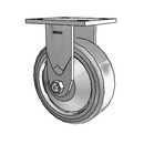 4.06108.4F9 TG1 LH7.25 Colson Rigid Caster