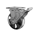 4.06108.539 BRK2 LH7.25 Colson Rigid Caster