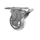 4.06108.551 MTG2 BRK2 Colson Rigid Caster