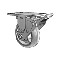 4.06108.551 MTG2 BRK2 LH7.25 Colson Rigid Caster