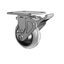 4.06108.555 COND MTG4 BRK2 Colson Rigid Caster