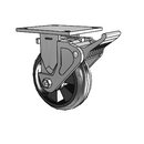 4.06108.5B5 MTG4 BRK2 Colson Rigid Caster