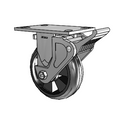 4.06108.5B9 MTG2 BRK2 LH7.25 Colson Rigid Caster