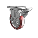 4.06108.911 BRK2 Colson Rigid Caster