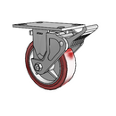 4.06108.925 MTG2 BRK2 LH7.25 Colson Rigid Caster