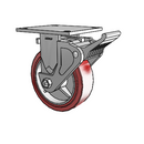 4.06108.925 MTG4 BRK2 Colson Rigid Caster