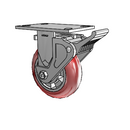 4.06108.96TS MTG2 BRK2 Colson Rigid Caster