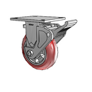 4.06108.96TS MTG4 BRK2 Colson Rigid Caster