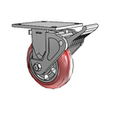 4.06108.96TS MTG4 BRK2 LH7.25 Colson Rigid Caster