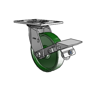 4.06109.111 MTG2 BRK1 SEAL Colson Swivel Caster