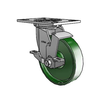 4.06109.111 MTG2 BRK7 Colson Swivel Caster